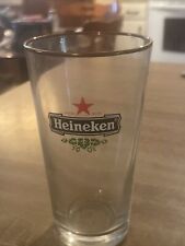 Vintage Heineken Gold Rimmed Beer Glass 5” Quantity Available picture