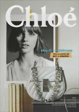 CHLOE 1-Page Magazine PRINT AD Spring Summer 2018 FRAN SUMMERS drew bag picture