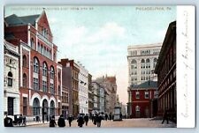 Philadelphia Pennsylvania PA Postcard Chestnut Street Looking East 5th Street picture