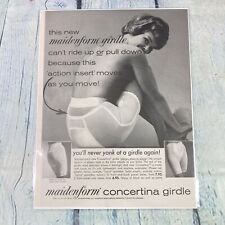 1963 Sexy Lady Maidenform Girdle Vintage Print Ad/Poster Promo Art Underwear picture