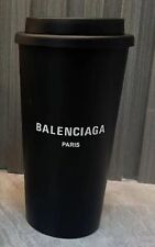 BALENCIAGA CITIES PARIS tumbler Logo cup cup with lid  Plastic Black picture