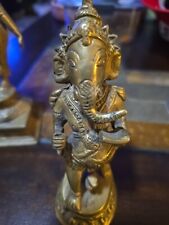 Vintage Brass Ganesh statue 6