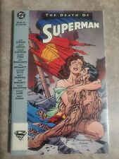 RARE The Death of Superman Comic Book 1st Edition Print 1993 Excellent condition picture