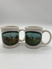 Polo Ralph Lauren Vintage 1978 Polo Player Coffee Mugs Limited Edition Set Of 2 picture