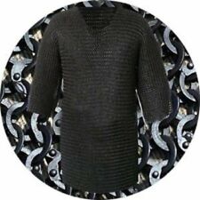 Chain mail Shirt Flat Riveted with Flat Washer this shirt Size XXL picture