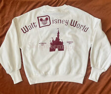 Disney World Christmas Holidays 2023 Women Embroidered Cream Pullover Size XL picture
