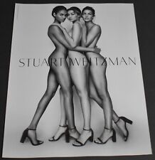 2016 Print Ad Sexy Heels Long Legs Lady Brunette Beautiful Stuart Weitzman Art picture