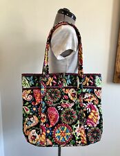 Vera Bradley Vintage Retired Midnight with Mickey Tote Bag NEW picture