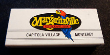 Vintage Margaritaville Restaurant Bar Monterey California Match Book Box EMPTY picture