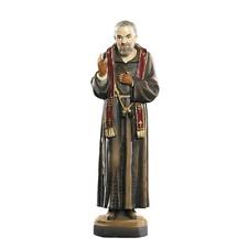 St. Padre Pio 8 Inch Statue Beautiful Design Durable Indoor Outdoor Resin picture