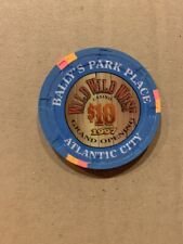 WILD WILD WEST BALLY’S PARK PLACE GRAND OPENING 1997 $10.00 Chip picture