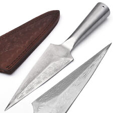Mail Piercer Norse Viking Spear Head Sharpened to the Pointed Edge + Free Sheath picture