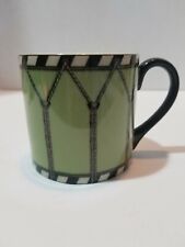 Geoffrey Beene Sid Powell Apple Drum Coffee Tea Cup Mug New Never Used  picture