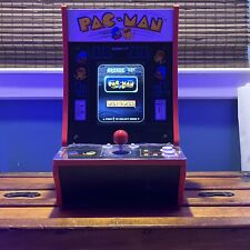 Arcade1Up Collectible PacMan CounterCade Machine, 5 Games in 1, Black&Yellow  picture