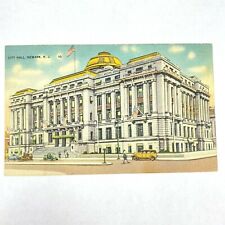 Vintage Newark Postcard Newark New Jersey City Hall Building USA Posted Stamped picture