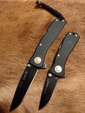 LOT OF 2 SOG Twitch I AND TWITCH II RARE BLACK AND GOLD PAIR DISCONTINUED  picture