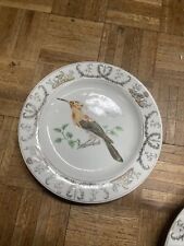 CASTILIAN PORCELAIN ''the African Hoopoe  DECORATIVE LARGE PLATE, NWT Bird Birds picture