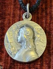St. Joan Of  Arc Vintage & New Holy Medal Catholic Patron Of France & Soldiers  picture
