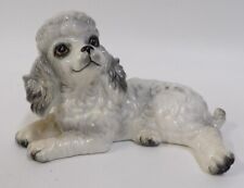 Vintage Japan French Poodle Dog Laying Down Figurine picture