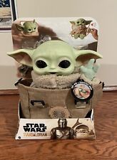 NEW Star Wars Mandalorian The Child Baby Yoda 11” Premium Talking Plush Toy, Bag picture