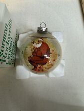 Norman Rockwell's Limited Edition 1978 Christmas Ornament Vintage Nostalgic Ball picture