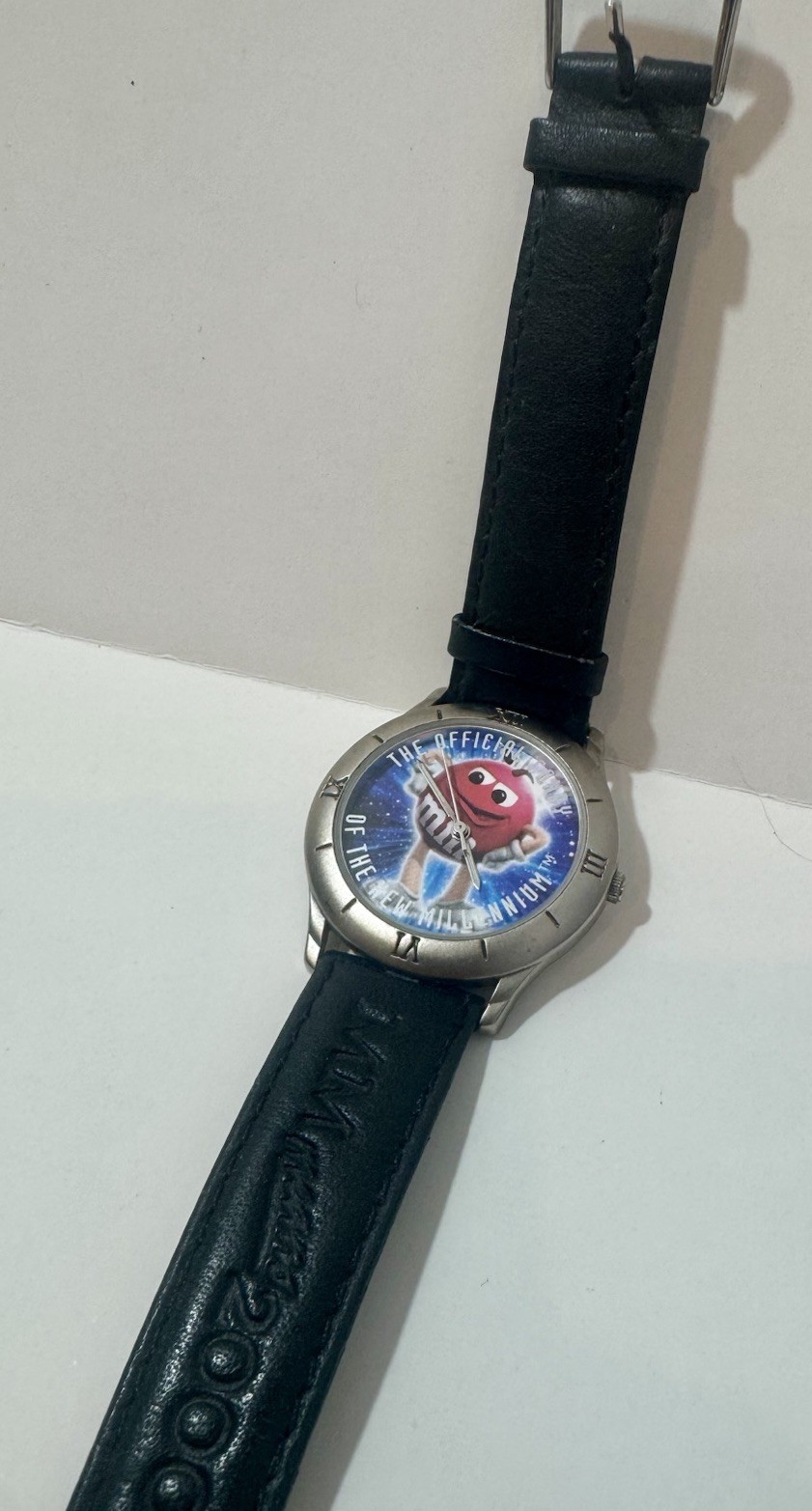M&M's Candy Vintage Millennium Watch Limited Edition 1998 Mars New Battery Works