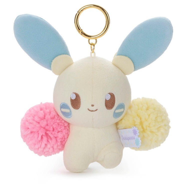 2026 NEW Pokemon Pokepiece Minun Cheer Charm Mascot 5.7