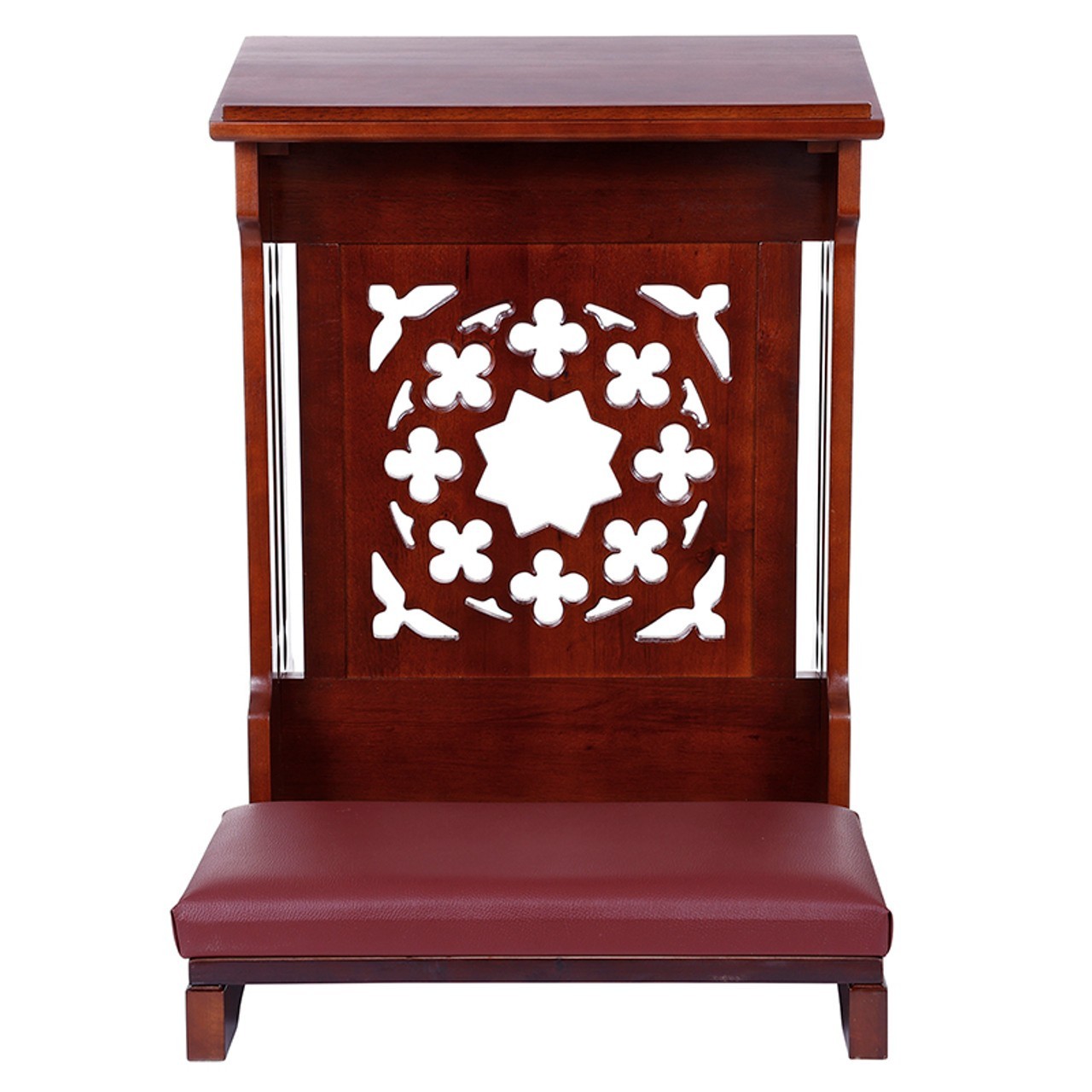 Prayer Kneeler, Savona Padded Kneeler, Walnut Stain 32\