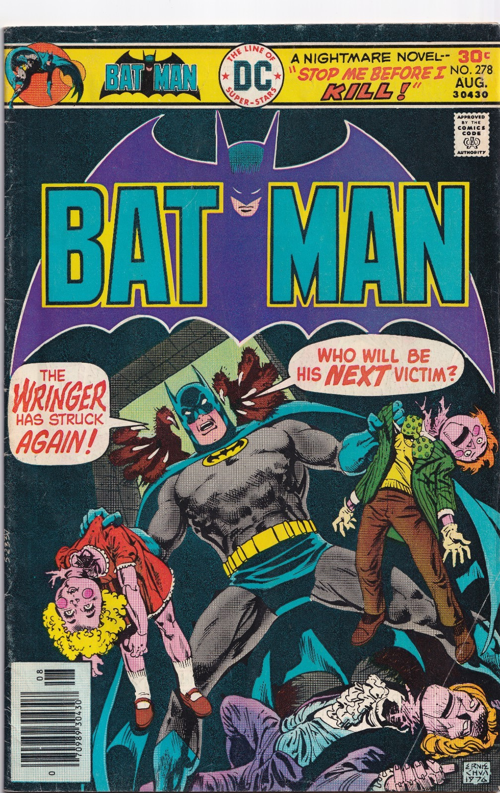 Batman #278 1976 DC Comics