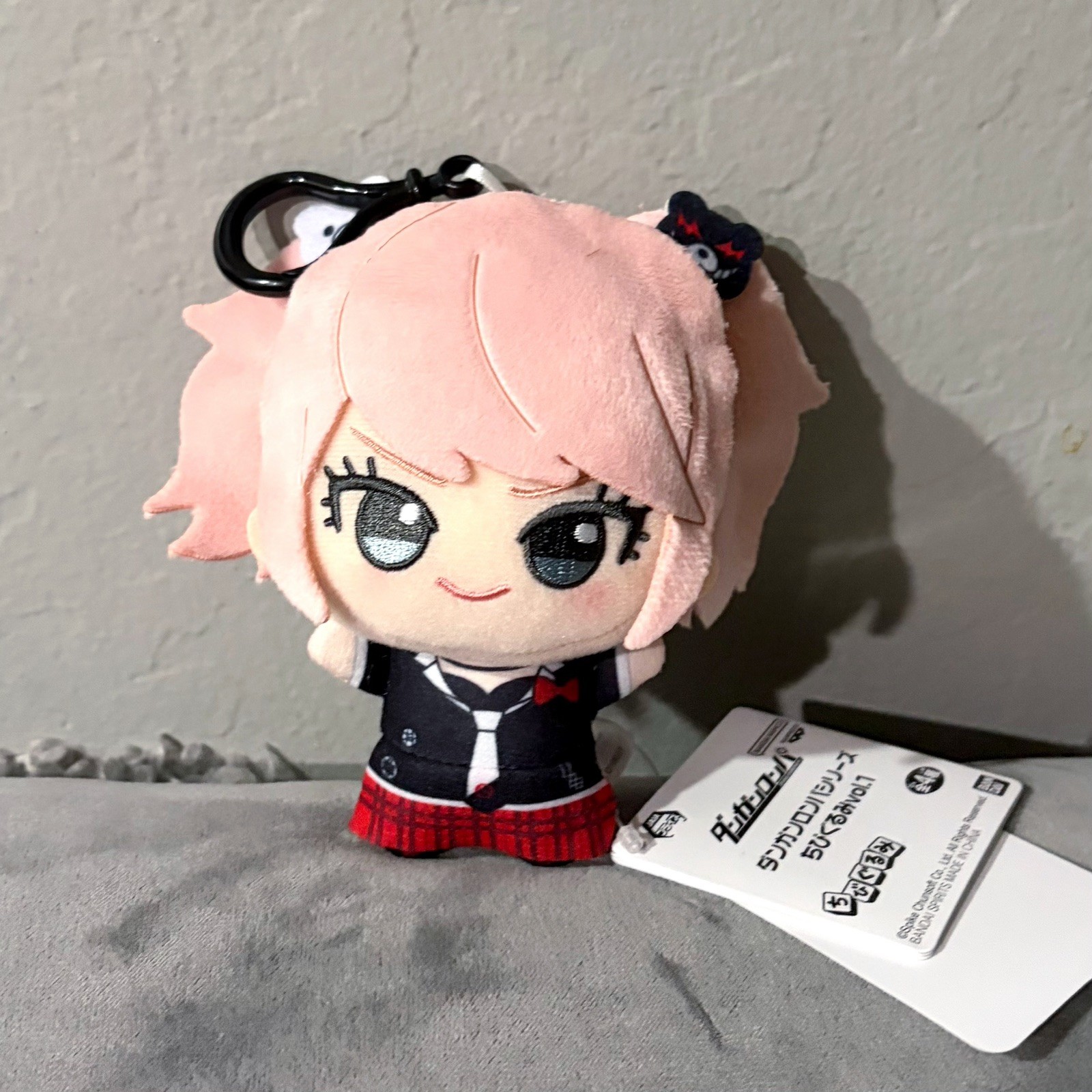 New Danganronpa Series Chibigurumi Enoshima Junko Plush mascot doll toy keychain