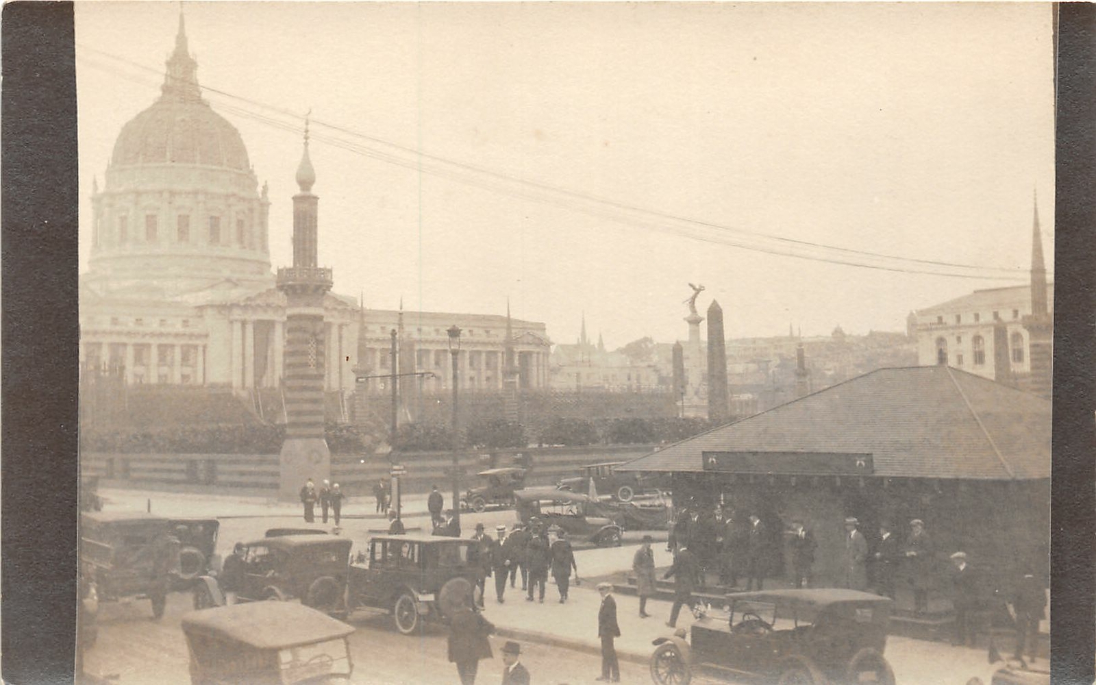 H97/ San Francisco California Postcard RPPC c1910 Shriner's Convention 182
