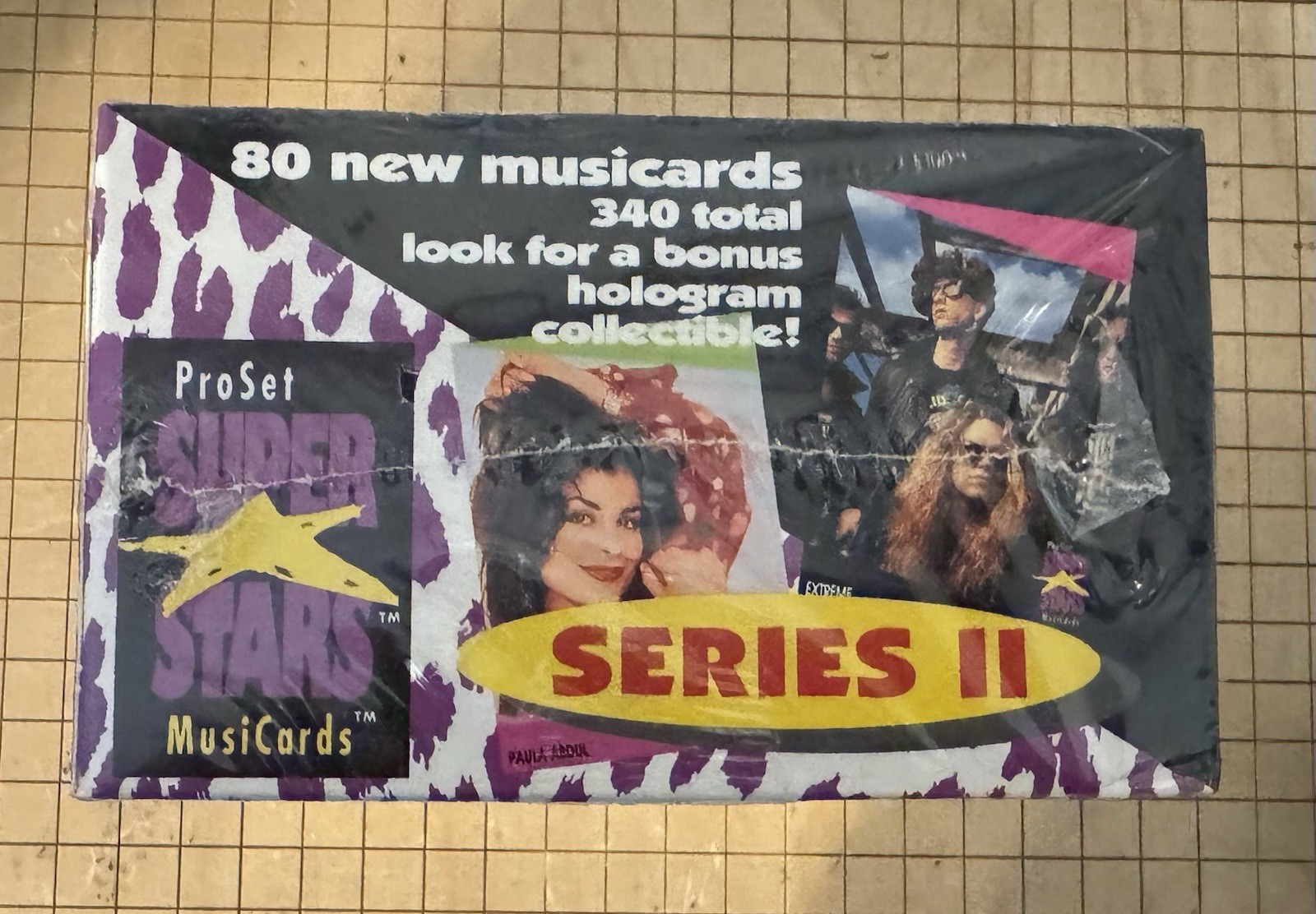 1991 ProSet  MusiCards Superstars SERIES 2 II Box Factory Sealed 36 Packs