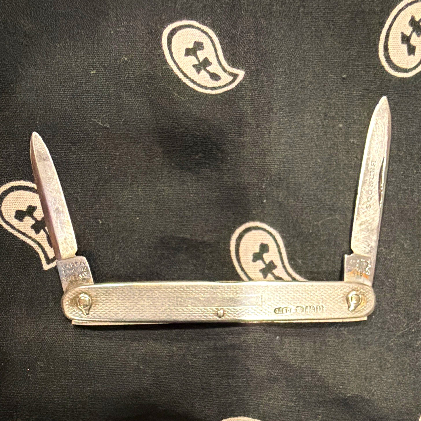 Giberson & Co Sheffield England 2-Blade pen Slipjoint Pocketknife Antique 1912 Giberson & Co Sheffield England 2-Blade pen Slipjoint Pocketknife Antique 1912