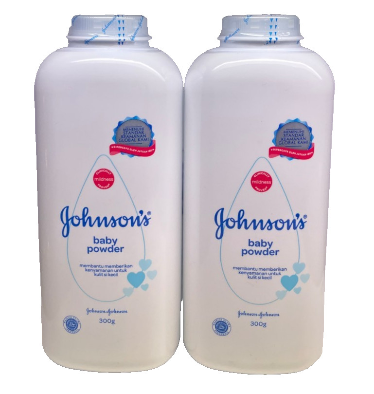 (2) Discontinued Original Johnson's Baby Powder TALC Silky Soft Skin Sealed 300g