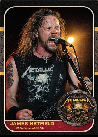 METALLICA JAMES HETFIELD 87### BUY 5 GET 1 FREE ### or 30% OFF 12 OR MORE