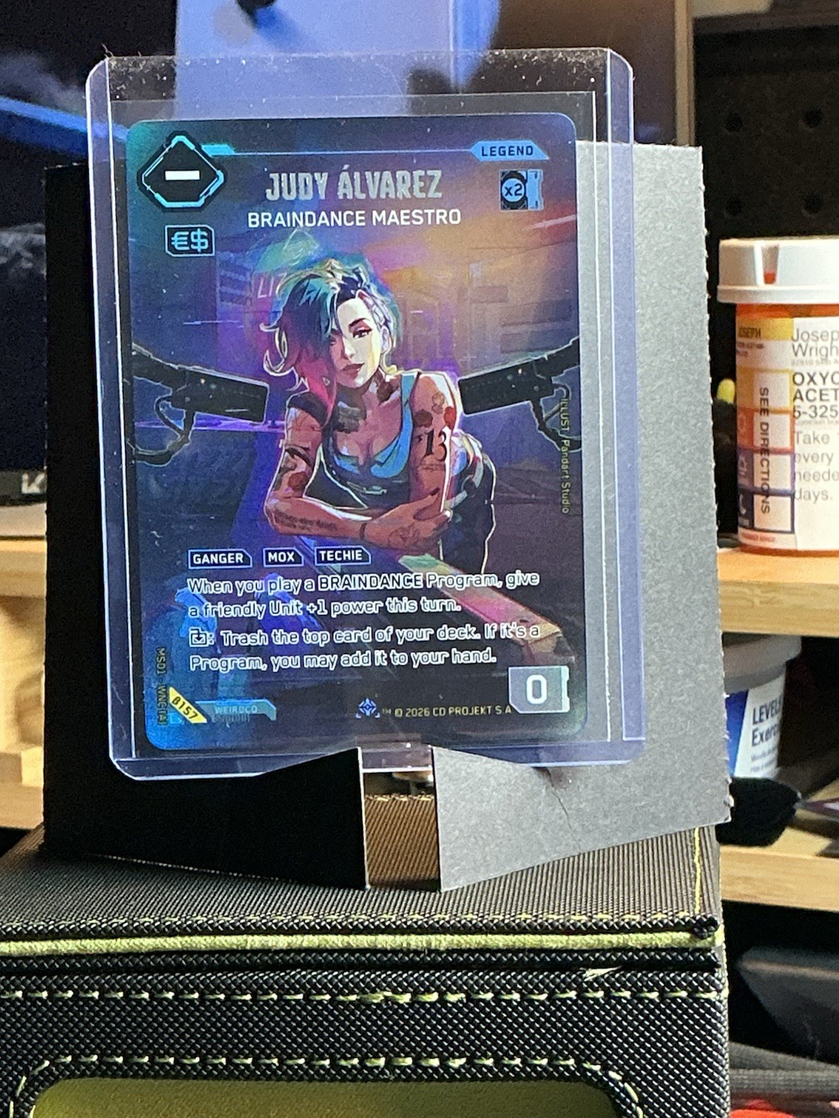 Cyberpunk TCG Judy Alvarez B157 Iconic Legend B108 Epic Beta Foil 2 Card Lot