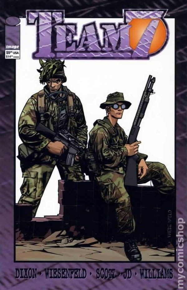 Team 7 TPB #1-1ST FN 1995 Stock Image