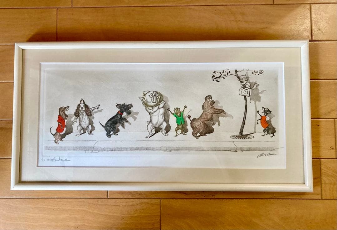 Boris O’Klein “Le Malentendu” Copper Engraving Pencil Sign
