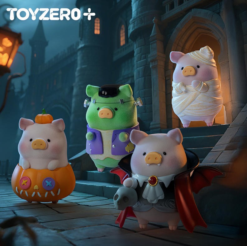 Pre-Sale Toyzero Lulu The Piggy Surprise Can 2 Series Figures Set Halloween Gift