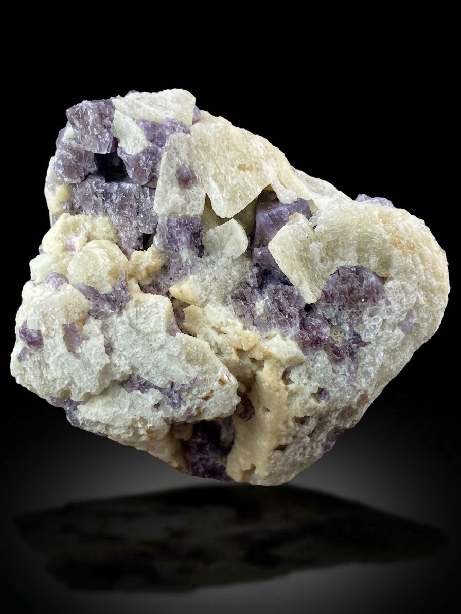 Natural purple colour Spinal Beautiful Specimen From Afghanistan  70 Grams