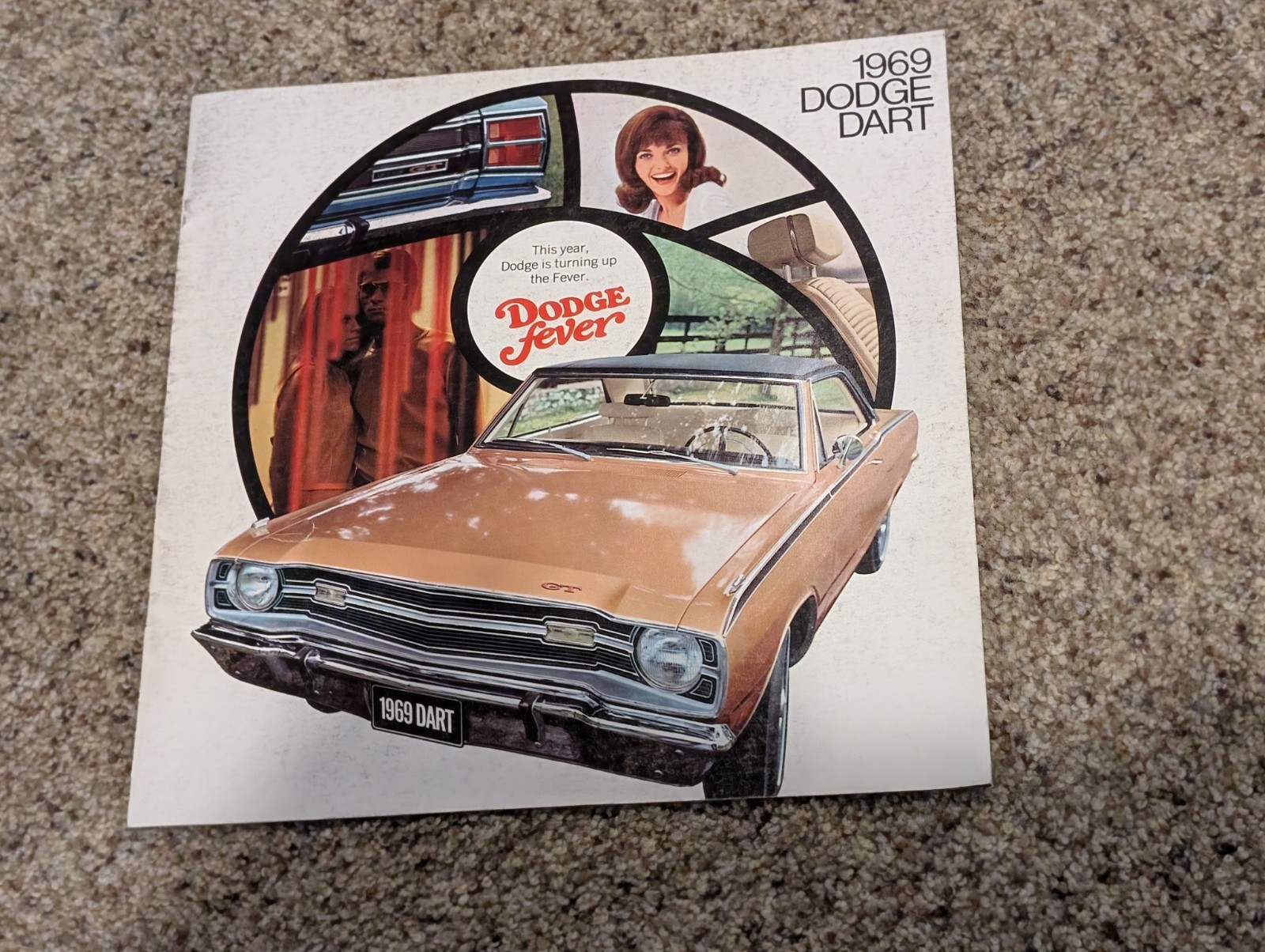 Original 1969 Dodge Dart Deluxe Sales Brochure Catalog Swinger 340 GT GTS Original 1969 Dodge Dart Deluxe Sales Brochure Catalog Swinger 340 GT GTS