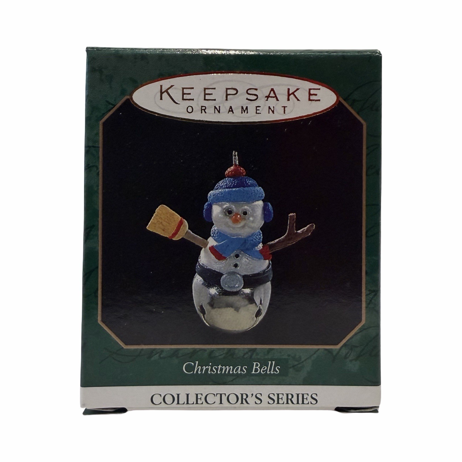 1997 Hallmark Christmas Bells Miniature Keepsake Ornament - Snowman - #3
