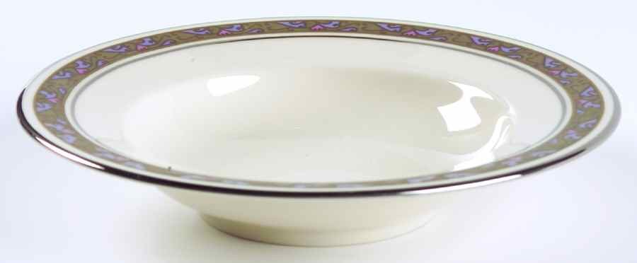 Franciscan Constantine Rimmed Fruit Dessert  Bowl 135482
