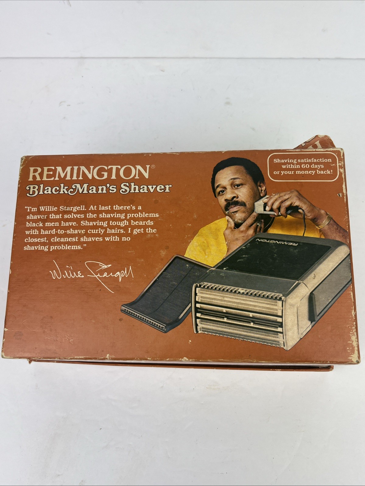 VINTAGE REMINGTON ELECTRIC Cord SHAVER Model BMS-7500 With Original Box