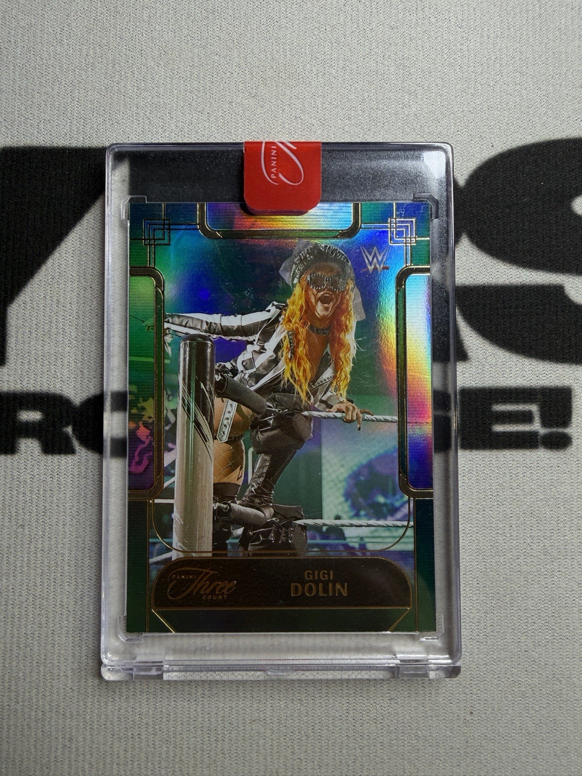 Panini 2024 Three Count WWE/NXT Gigi Dolin Insert Trading Card #27 4/5