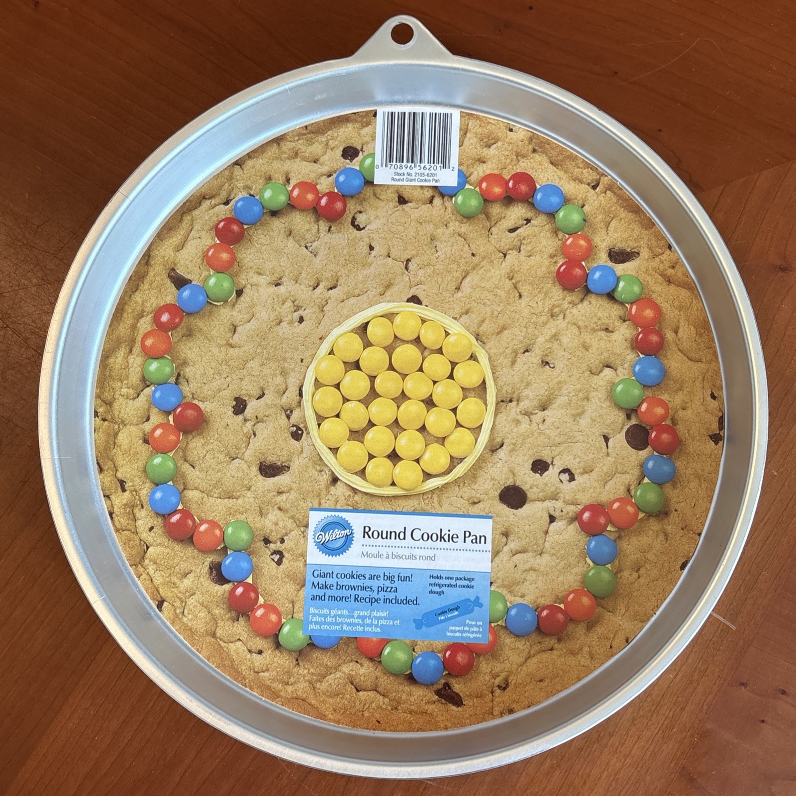 WILTON Round Giant Cookie Pan - 12” - Vintage - Brand New