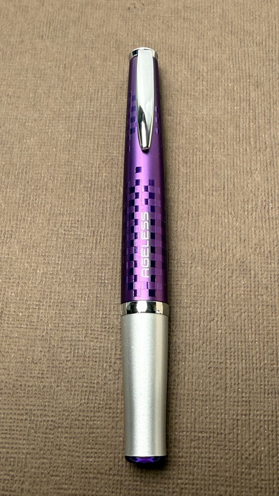Pilot Ageless Future Ballpoint Pen Purple Mosaic No Box Papers BRFN-10M Refill