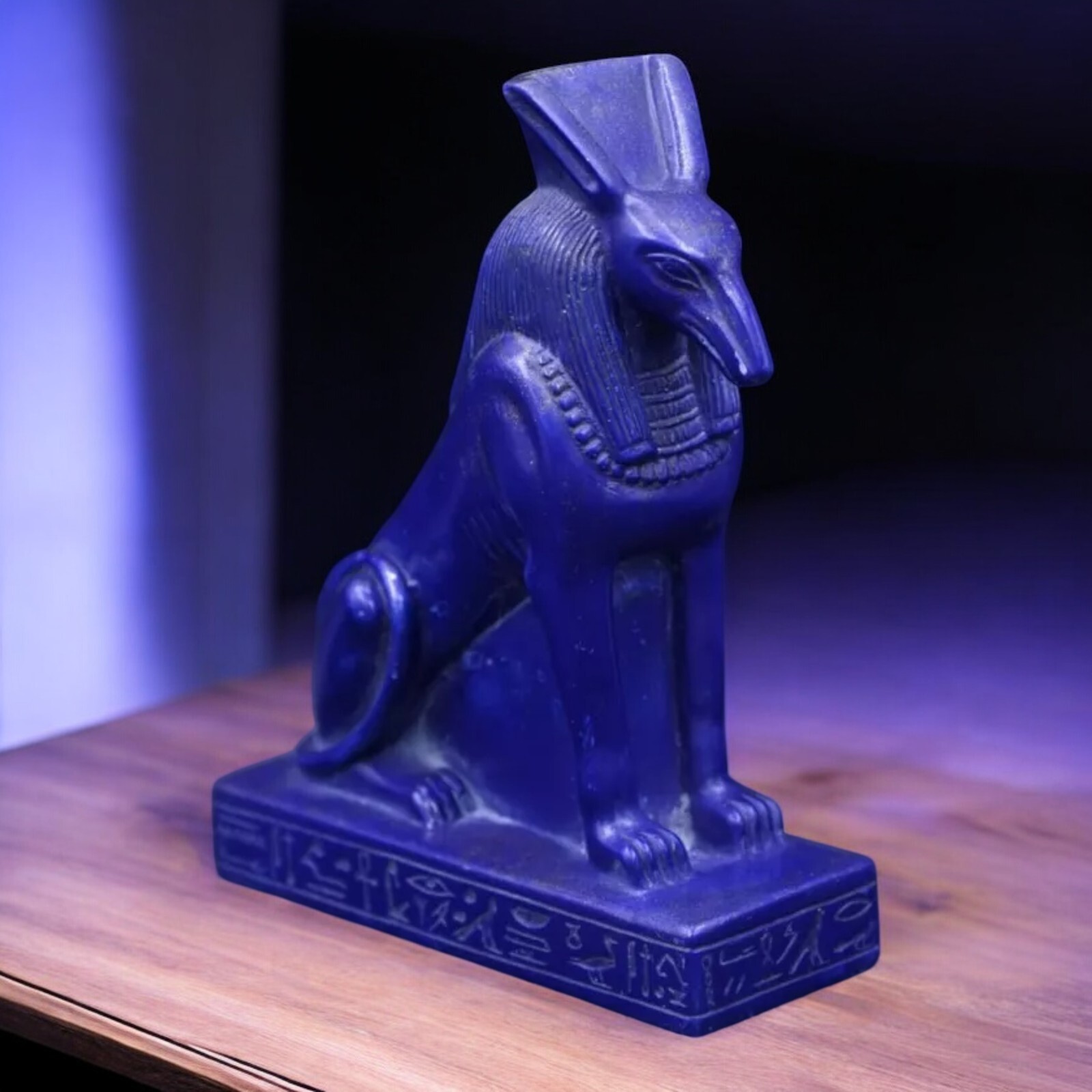 Rare Ancient Egyptian Seth Statue Pharaonic God Unique Antique Mythology BC