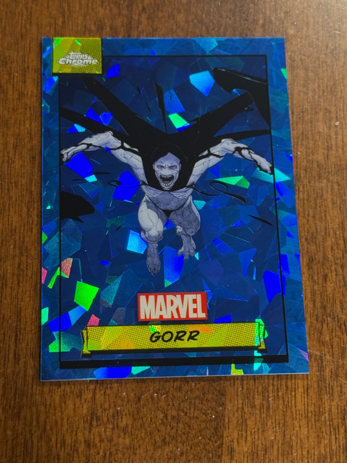 2024 Topps Chrome Marvel Sapphire Gorr #123