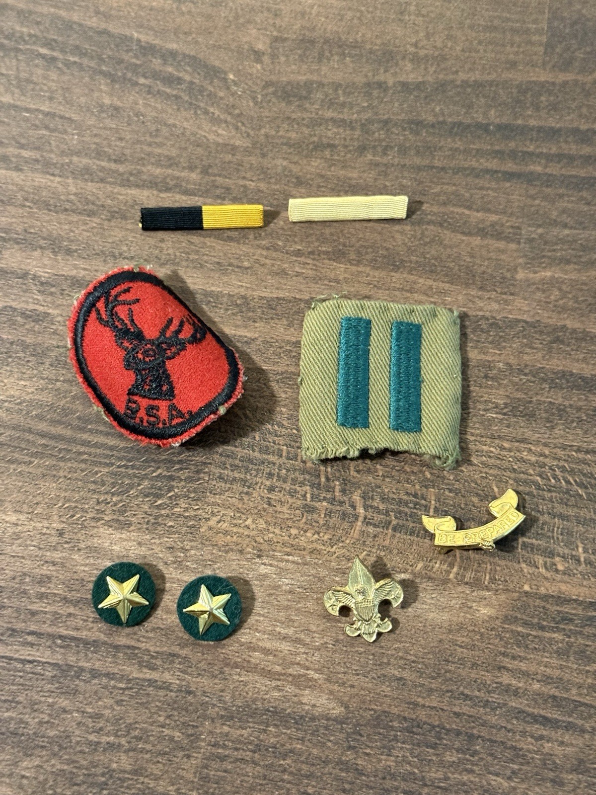 Vintage Boy Scouts of America BSA Eagle Emblem Lapel Pin Patch Mixed Lot 8 Pcs